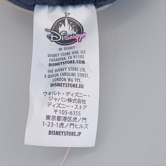 -Disney Store Minnie Mouse Plush Emoji Two-Sided Kiss &  Laugh Face 5" Plush - Picture 6 of 9